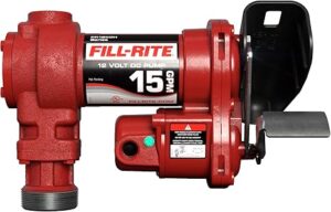 1. Fill-Rite FR1204H 12 V 15 GPM Fuel Transfer Pump